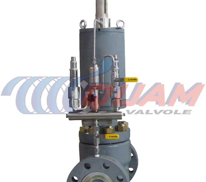 Line Pressure Operated Gate Line Pressure Operated Gate