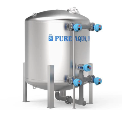 pure aqua industrial media. mf-1100 Industrial Stainless Tank Water Media Filter MF-1100