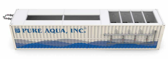 pure aqua wastewater treatment systems – containerised pure aqua wastewater treatment systems - containerised